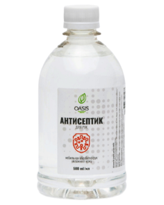 Антисептик для рук на основе спирта OASIS 500 мл