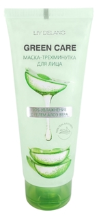 Маска-трехминутка для лица Liv-delano Green Care SOS-увлажнение с гелем Алоэ Вера 75г