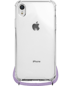 Клип-кейс Deppa CrossBody для Apple iPhone XR (сиреневый)