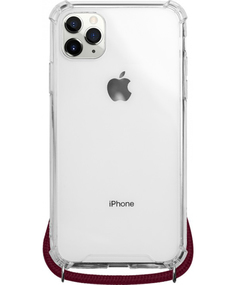 Клип-кейс Deppa CrossBody для Apple iPhone 11 Pro Max (бордовый)