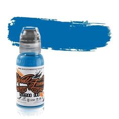 Краска для тату World Famous Bangkok Blue, 15 мл, синяя