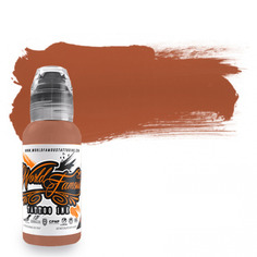 Краска для тату World Famous Burnt Orange, 30 мл, оранжевая