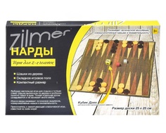 Zilmer Настольная игра "Нарды" (25х15х3,5 см, картон/дерево) Zilmer