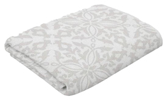 Полотенце Cleanelly Basic 50 х 70 см хлопок бело-серое No Brand