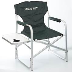 Кресло складное со столиком и подстаканником, стул для рыбалки и кемпинга No Brand