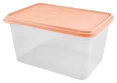 Контейнер для хранения продуктов Plast Team Bergen Персиковая карамель 4,5 л No Brand