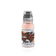 Краска для тату World Famous Pink Ribbon Series Fair Peach, 30 мл, розовая