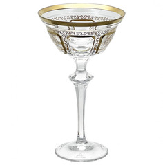 Креманки 245 мл 2 шт Arnstadt Kristall "Антик Классик золото" 262987