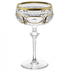 Креманки 245 мл 2 шт Arnstadt Kristall "Антик Классик золото" 262986