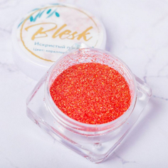 Дизайн для ногтей Blesk Искристый песок коралловый