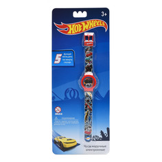 Часы наручные Hot Wheels электронные, красный, синий HWRJ6-R3