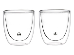 Набор стаканов из двойного термостекла "MercuryHaus", MC - 6486 Thermo No Brand