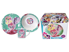 Набор посуды 3пр "My Little Pony" MLPS3-3 No Brand