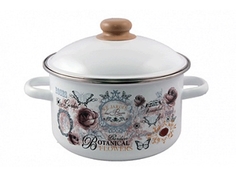 Кастрюля эмал 2,0л цил RosesТМ Appetite 1RD161M No Brand