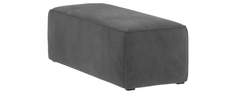 Банкетка Портленд Premier серый (Микровелюр) D1 Furniture