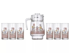 Набор 7пр графин 1,6л + 6стаканов 270мл. ARCOPAL ELISE N3216 "Люминарк"