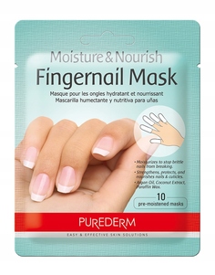 Маска для ногтей Purederm Moisture and Nourish Fingernail Mask; 2 шт