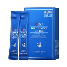 Ночная маска на основе ласточкиного гнезда SNP Birds Nest Water Sleeping Pack, 10 шт