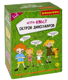 Настольная игра Bondibon Остров динозавров 153106
