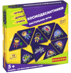 Настольная игра Bondibon Космодесантники Играй Думай Учись 155212