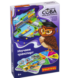 Настольные игры Bondibon Умная Сова Изучаем транспорт 153071