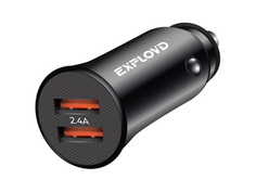 Зарядное устройство Exployd 2хUSB 2.4A QC3.0 18W EX-Z-1348