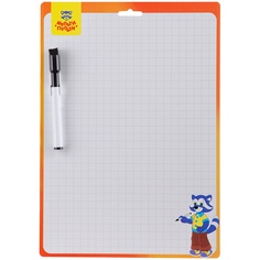 Доска для рисования Мульти Пульти с маркером двухсторонняя 24х34 см BP_15880