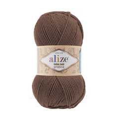 Пряжа Alize 7733812_00005 Cotton Gold Pratica 493 коричневый