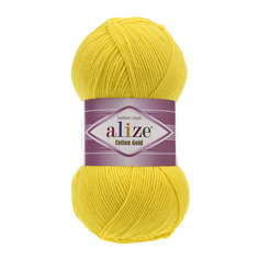 Пряжа Alize 697548_00011 Cotton gold 110 жёлтый