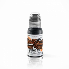 Краска для тату World Famous True Black черная, 15 мл, черная
