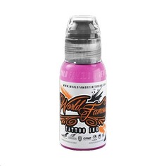 Краска для тату World Famous Rushmore Magenta, 15 мл, розовая