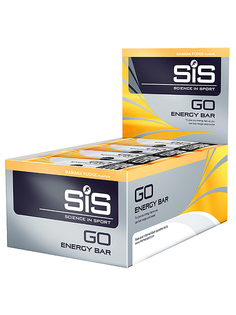 Углеводный энергетический батончик SiS GO Energy Mini Bar, 30шт по 40г (Банан)