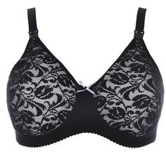 Бюстгальтер ФЭСТ Цвет серый; черный размер 85C