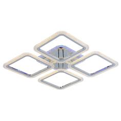 Светодиодная люстра Profit Light 8087/4 CHR 107W+8W RGB