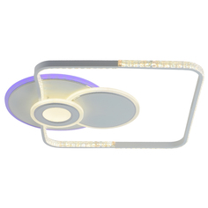Светодиодная люстра Profit Light 8292 WHT 108W+8W RGB