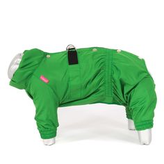 Комбинезон для собак YORIKI, мужской, зеленый, XL, длина спины 33 см