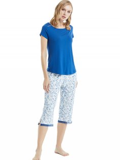 Комплект домашний женский BlackSpade BS50777 синий M