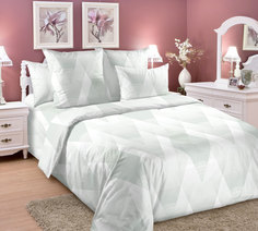 Простыня 2-спальн. "Венера комп. 1 Зел. арт. 00ПН1" перкаль Текс Дизайн