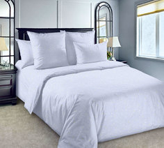 Простыня 1.5-спальная «Сказка о зиме комп. 1 Син. арт. 000ПН1» перкаль Текс Дизайн