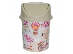 Ведро для мусора VIOLET 4л Париж