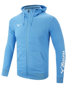 Толстовка мужская Mizuno 32EC7B70-20 голубая 2XL
