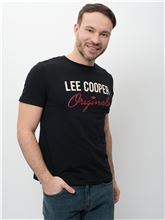 Футболка мужская Lee cooper MT2A115566BS2LCBLK-BLK черная S