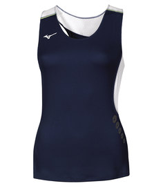 Майка женская Mizuno U2EA7201-14 синяя XL