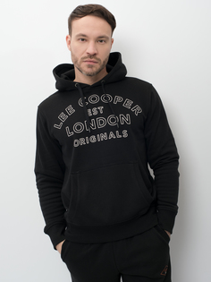 Худи мужское Lee cooper MT2F120200AS2LC-BLK черное L