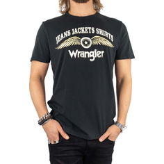 Футболка мужская Wrangler W7J0D3XV6 черная S