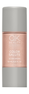 Жидкий хайлайтер для лица и тела O.K.Beauty Color Salute Glow Drops, Euphoria