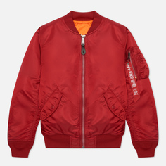 Бомбер женский Alpha Industries WJM44500C1-619 бордовый S