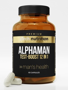 Бустер тестостерона Atech Nutrition PREMIUM Alpha-Man капсулы 60 шт.