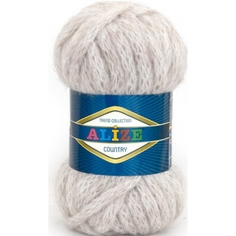 Пряжа Alize 372105 Country 55 белый