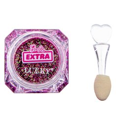 Косметика Barbie Extra Lukky клейкие блёстки для лица и тела Гранат 4 г. Т21840